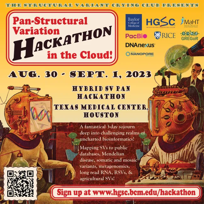 Hackathon 2023 flyer