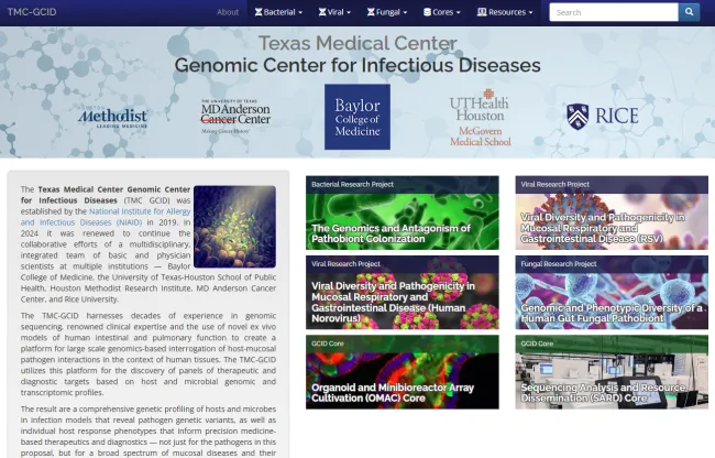 GCID home page
